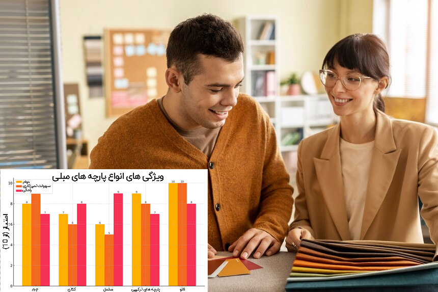 انواع پارچه مبلی