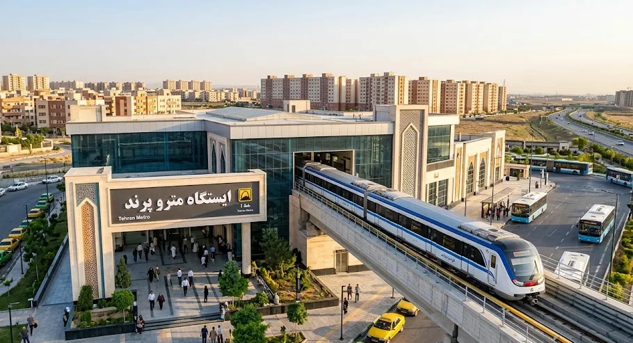 وضعیت مترو شهر پرند در حال حاضر چگونه است؟
